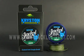 Jackal Semi-Stiff Coated Braid 20Lb X 20M Green Line