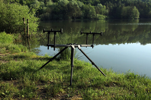 Forge Equipement de pêche à la carpe Mini Rod Pod X 3 Rods Carp Gear