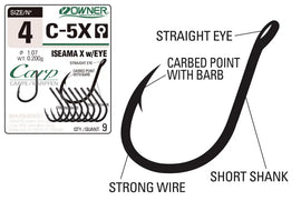 Owner C-5X Hooks