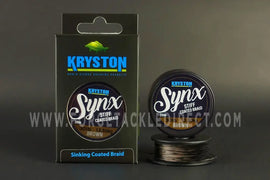 Synx Stiff Coated Braid 20Lb X 20M Brown Line