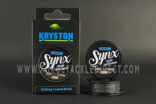 Synx Stiff Coated Braid 20Lb X 20M Dark Silt Line